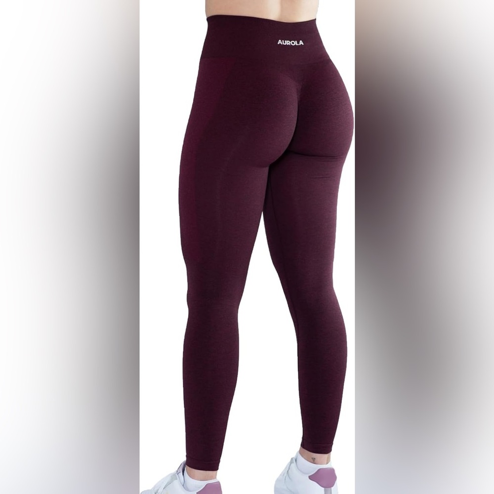 AURORA Burgundy Leggings